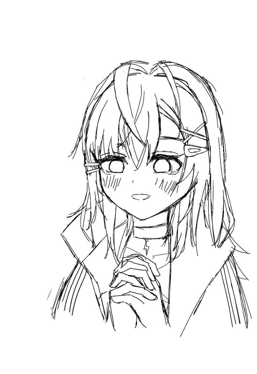 Saquasaki's tweet photo. Sketch with new Nanase outfit :3
#ぴぴぴライブ https://t.co/8nQHoz8qJ4
