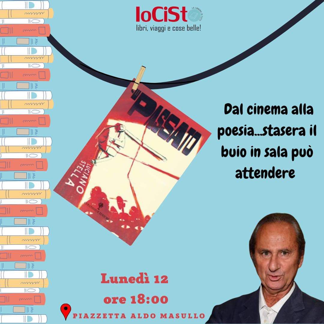 IoCiSto (@iocistolibreria) on Twitter photo Lunedì 12 settembre alle 18:00 in Piazzetta Aldo Masullo ci sarà Luciano Stella con #ilpassato con <a href="/tittimarrone/">Titti Marrone</a> <a href="/ColonneseEditor/">Colonnese Editore</a> Lunedì 12 settembre alle 18:00 in Piazzetta Aldo Masullo ci sarà Luciano Stella con #ilpassato con <a href="/tittimarrone/">Titti Marrone</a> <a href="/ColonneseEditor/">Colonnese Editore</a>