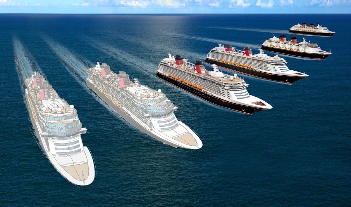 fakedisney82's tweet photo. JUST ANNOUNCED: Two new ships coming to Disney Cruise Line in 2027, the Disney Pixie and Disney Dust. #D23Expo #FakeD23 https://t.co/0NhBTDwMCV