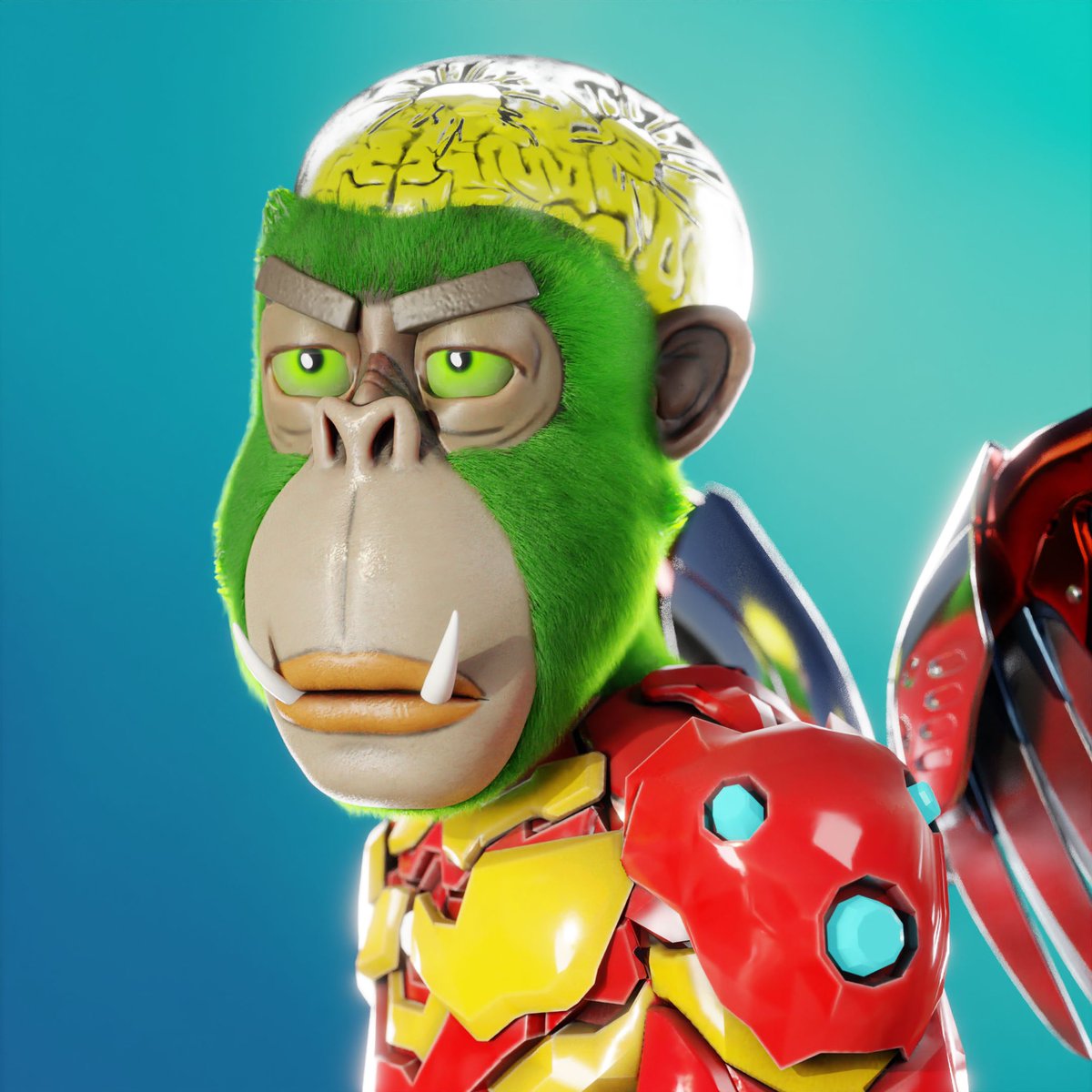 TrueCorpse's tweet photo. @BDMNFT_  Buzzing pulled some sick gen2 mints …head to the discord and show your monkey channel for more …whilelist &amp; public sale next few hours   #bdmnft #cro #crofam #mintday #NFTCommunity https://t.co/EvPkLjmdo8