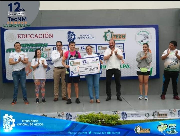 itdelachontalpa's tweet photo. Resultados de la 2da. Carrera Atlética #12vo.Aniversario #OrgulloTecNM #orgulloitech #FormaciónIntegral
Categoría libre femenil y varonil
Los ganadores Recibieron por cada categoría:
1er. Lugar      $2500
2do.  Lugar   $1300
3er. Lugar      $800 https://t.co/7e4a2zXcCA