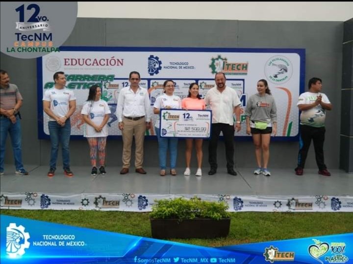 itdelachontalpa's tweet photo. Resultados de la 2da. Carrera Atlética #12vo.Aniversario #OrgulloTecNM #orgulloitech #FormaciónIntegral
Categoría libre femenil y varonil
Los ganadores Recibieron por cada categoría:
1er. Lugar      $2500
2do.  Lugar   $1300
3er. Lugar      $800 https://t.co/7e4a2zXcCA