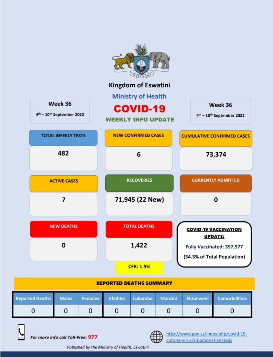 Eswatini Government on Twitter: "Minister of Health Lizzie Nkosi's