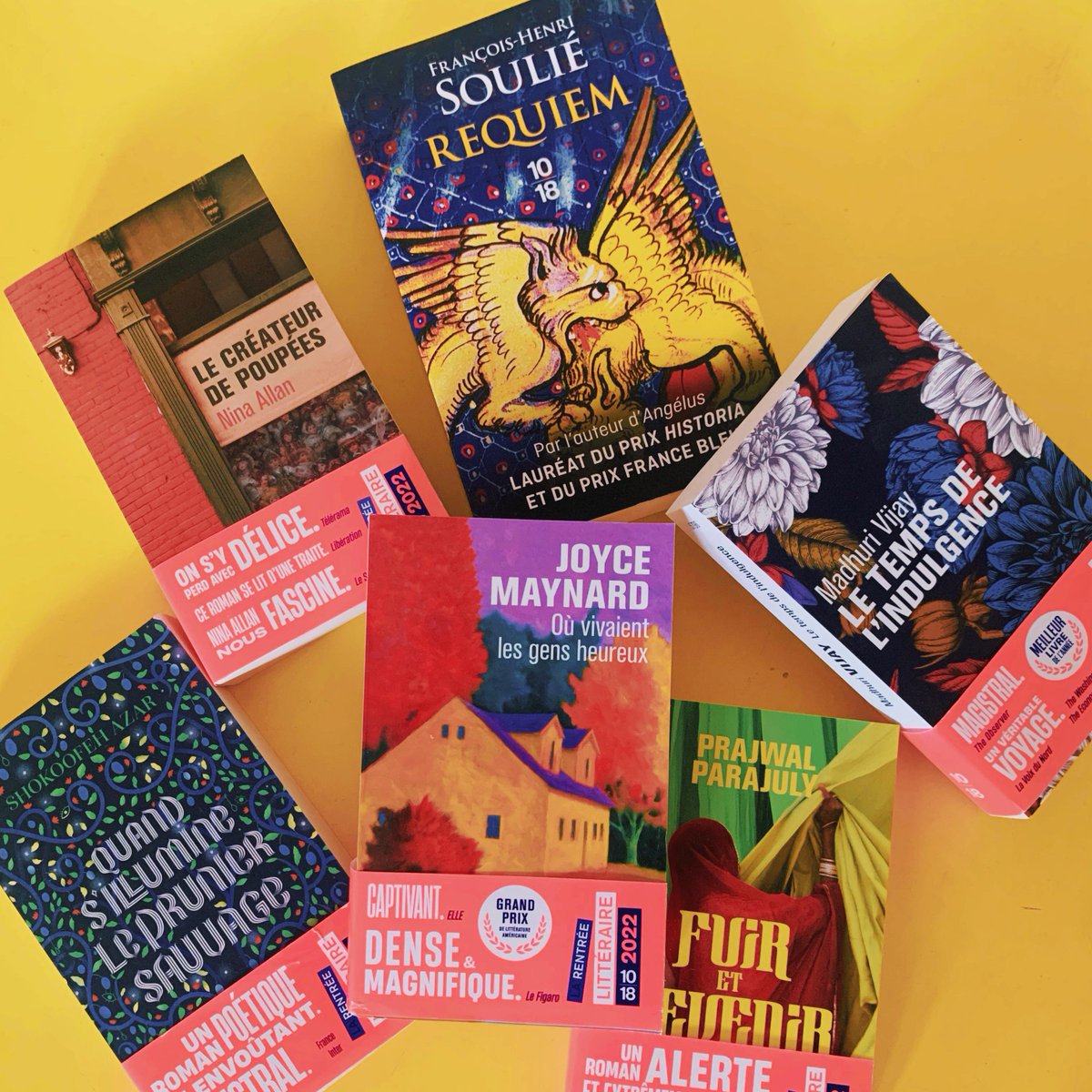 Editions1018's tweet image. 🙌#CONCOURS 🙌
On vous fait gagner TOUTE la rentrée littéraire 10/18 🔥🔥
Quels titres vous font follement envie ?
Pour participer :
👉suivez @editions1018 + RT

Bonne chance à tous !
Fin du concours le 19/09