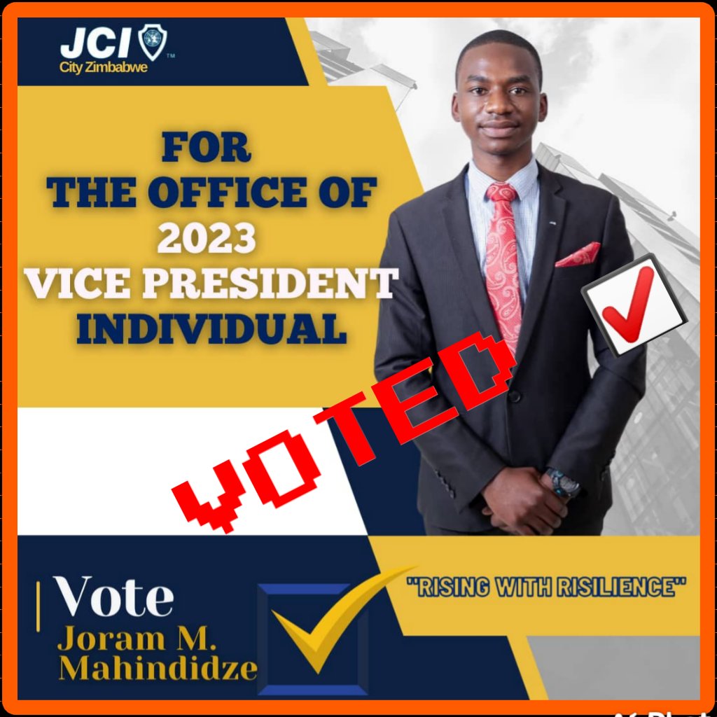 Mr. Joram Munashe Mahindidze tweet media