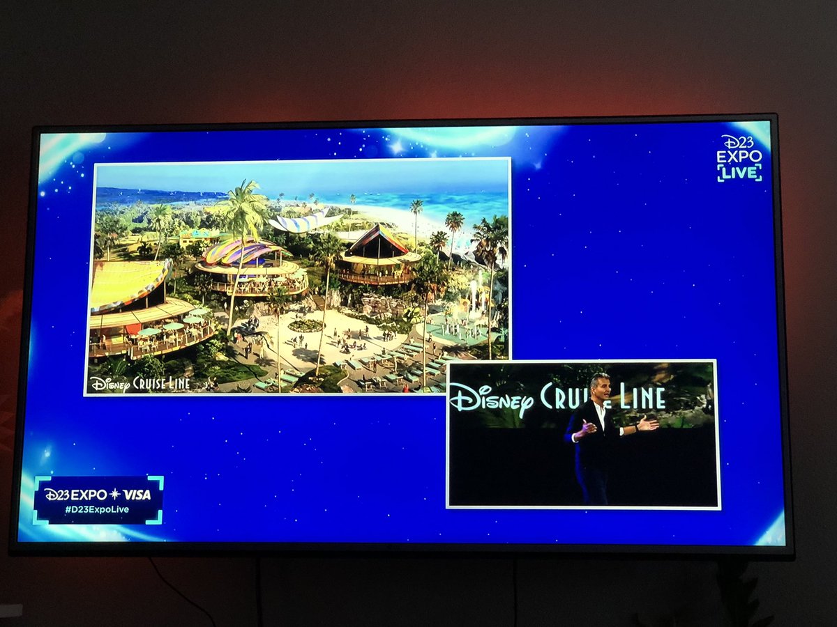 Lighthouse Point in Bahamas new private island for #DCL 🌴

#D23Expo #D23ExpoLive