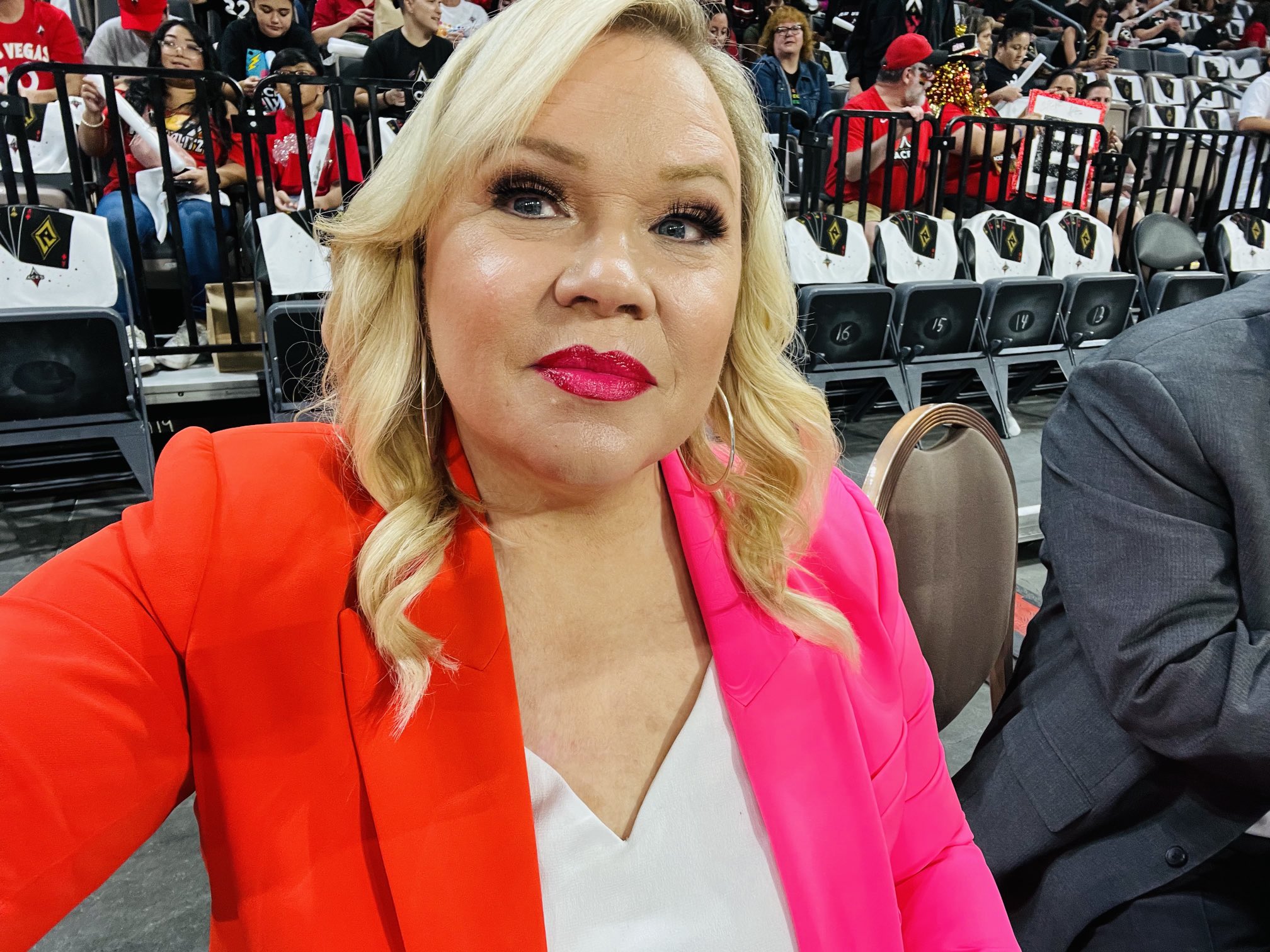 Holly Rowe on X: Just gonna leave this here. Best champ outfit ever. ⁦@ dawnstaley⁩ another hit ⁦@LouisVuitton⁩  / X