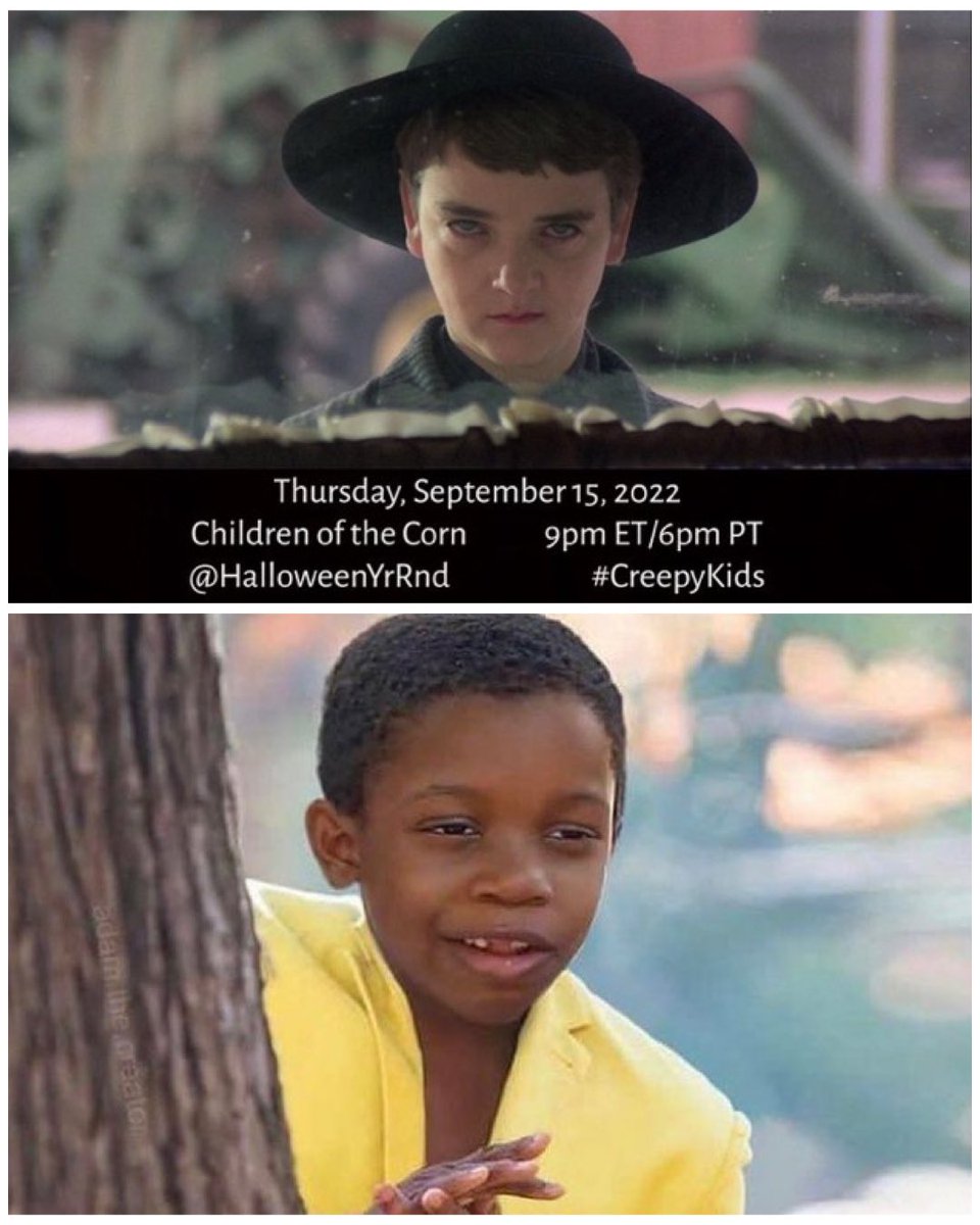 MaireGravesCLE's tweet photo. @HalloweenYrRnd “Children of the Corn”…you don’t say…

#couldnthelpmyself #cornboy #childrenofthecorn https://t.co/7ShgdWX3xk