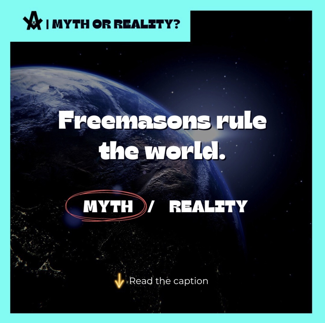 Because of the high number of #freemasons that held important positions throughout history there is this misconception that Freemasons rule the world. Having a common purpose and being part of the same organisation is far from coming together to rule the world in secret.