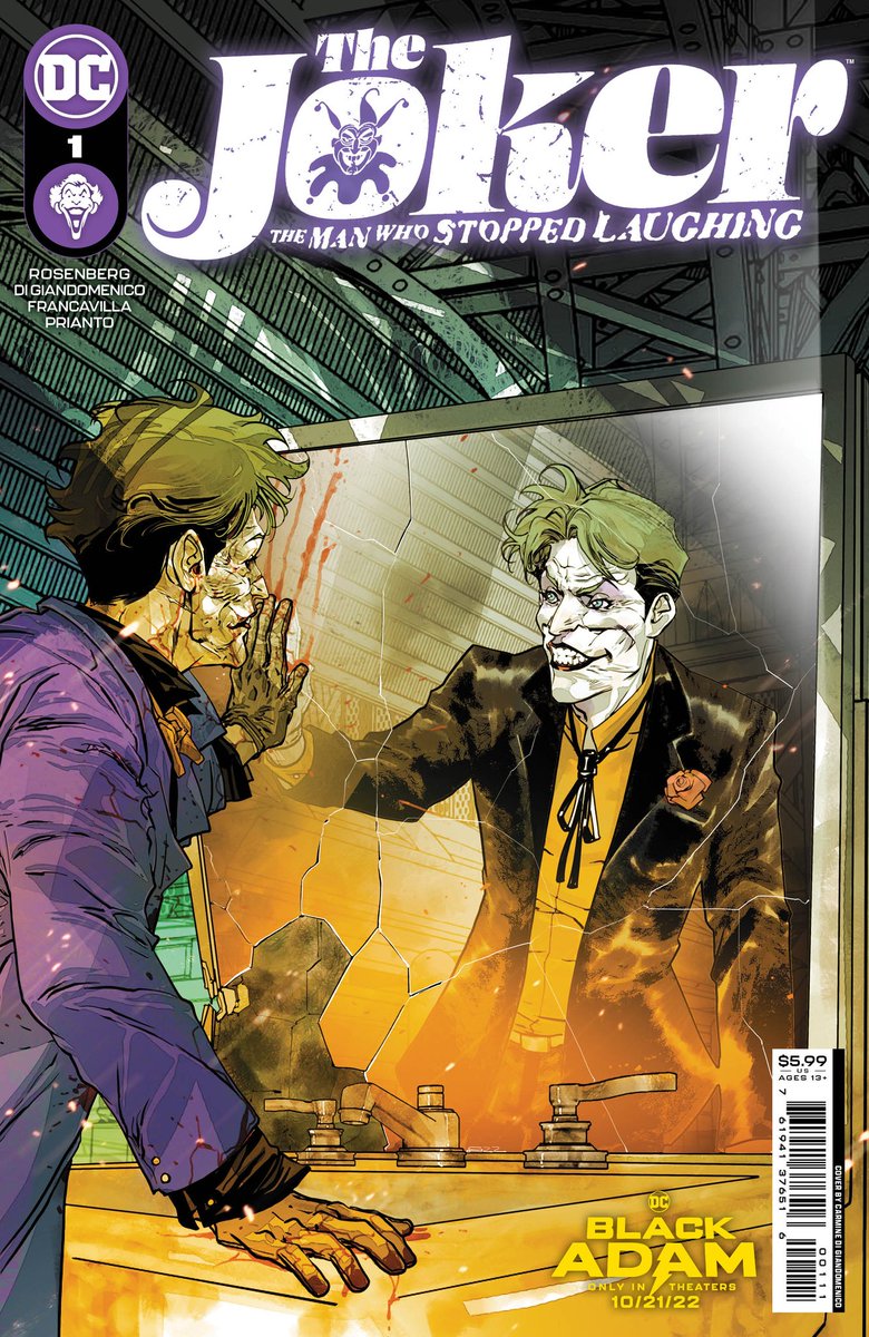 Dcwikiabrasil1's tweet photo. THE JOKER: THE MAN WHO STOPPED LAUGHING #1 (O CORINGA: O HOMEM QUE PAROU DE RIR) inicia uma nova e alucinante era de caos assassino para o Palhaço Príncipe do Crime! Nas lojas em 4 de outubro.
#Coringa #Joker #TheJoker #OCoringa https://t.co/e2IRLENL7D