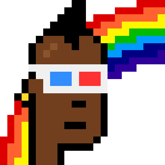 pridepunkbot's tweet photo. Pride Punk #3209 bought for 0.0325Ξ ($57.5) #Pridepunks #NFT https://t.co/FOt64KW59i https://t.co/yoaheuG7oj