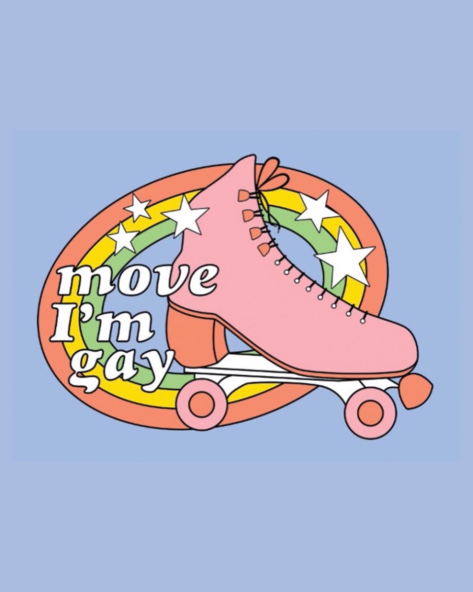 BadNewsWares's tweet photo. I'm so excited to finally release this shirt! Our "Move, I'm Gay" shirt is just another addition to our collection of shirts that will help you start a fight at the next family gathering 🌈

https://t.co/4WdQaeBi5w

Designed by Jini &amp; Tonic 💫 https://t.co/m2rGJZtSYn