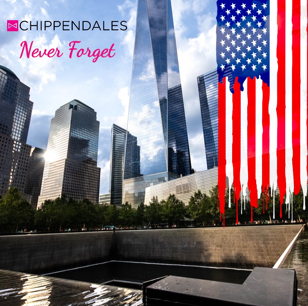 Chippendales's tweet photo. #NeverForget #911NeverForget #911Anniversary https://t.co/oxw30BYORQ
