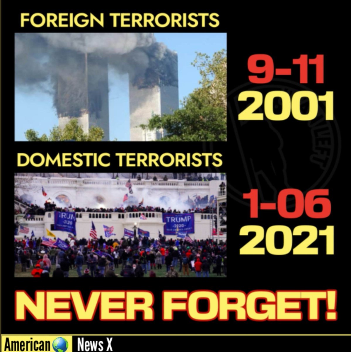 Moonriver33's tweet photo. @laurenboebert #WeWillNeverForget both terrorist attacks #RepublicanInsurrection https://t.co/iKbGvvGOJ2