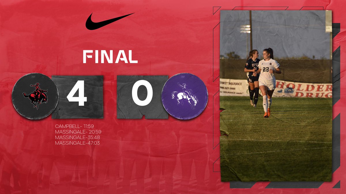 Northwestern wins 4-0 behind Massingale's hat trick! Chase has five saves in the win helping the Rangers to their first shut out of the season! 
#RRR
