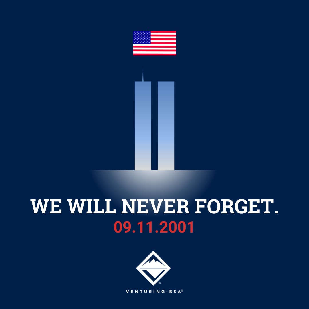 We remember and honor those who's lives changed forever on September 11th, 2001. Never forgotten.