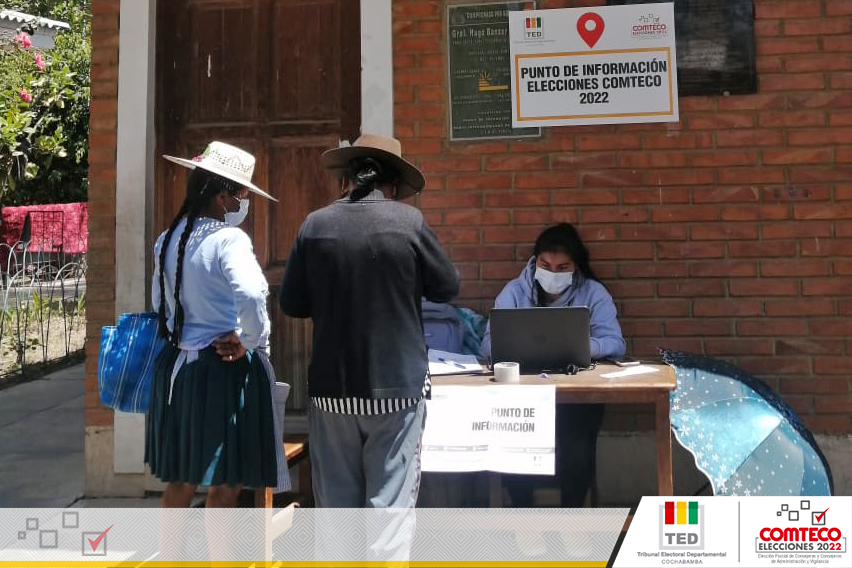 TEDCochabamba's tweet photo. Resumen de la jornada de votación en el recinto electoral de la Escuela Adela Zamudio, ubicado en el Municipio de Punata, elecciones COMTECO R.L. 2022.
#TEDCochabamba
#EleccionesCOMTECO2022 https://t.co/ATpDy6saSW