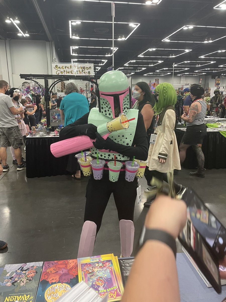 I also met Boba Fett