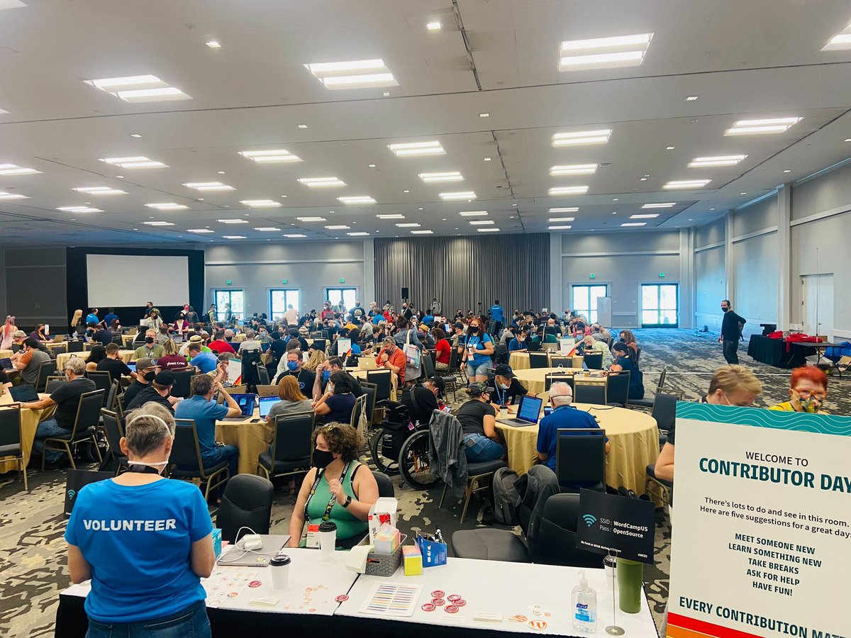 SiteGround's tweet photo. Feeling pretty good about the turnaround for Contributor Day so far!
#WCUS | #WCUS22 https://t.co/3PKjoFj5wy