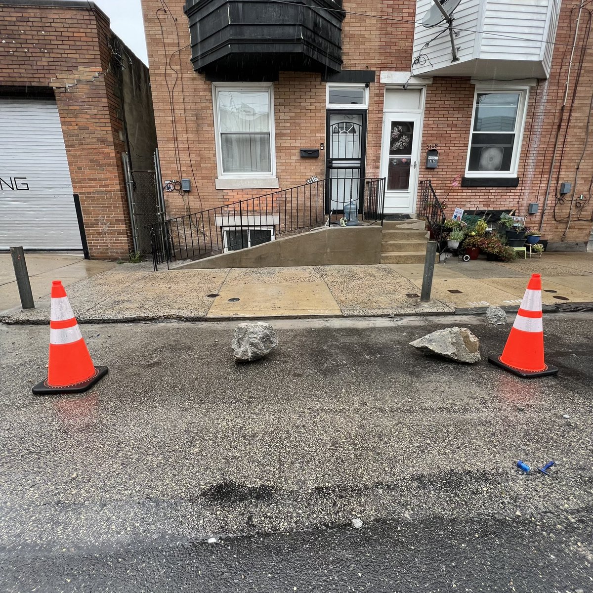 We need to stop and abandon this practice all across the city because it’s not fair for people who wish to park after a hard days work! no reserve spaces!!!!! <a href="/PhillyMayor/">Mayor Cherelle L. Parker</a> please stop this! Make it illegal. #noreserve
