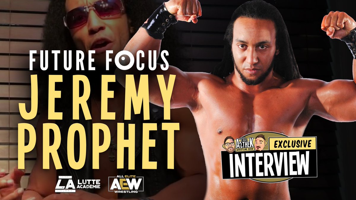 A2theKWrestling's tweet photo. 🚨 AVAILABLE NOW! We welcomed WINNER of #WrestlingAcademy @JeremyProphet sharing some amazing stories, the lack of opportunity for Canadian wrestlers, his plans for #AEW & much more! @AEW #jeremyprophet #aew #aewdynamite #aewrampage #prowrestling #canada https://t.co/8yNp9zh4vp