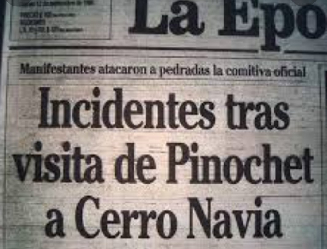 LuisMauricioSo7's tweet photo. Conmemoración de la encerrona a Pinochet
Sigamos trabajando para un nueva Constitución comenzando con arreglar y señalizar, cero respeto al peatón.
Gracias 
#SextoRetiro
@KarolCariola 
@gonzalowinter 
@gabrielboric 
@mariomarcelc
@alinco_rene 
@PamJiles
@DuranDiputado
@Raul_Soto1 https://t.co/QirWMtYDuT
