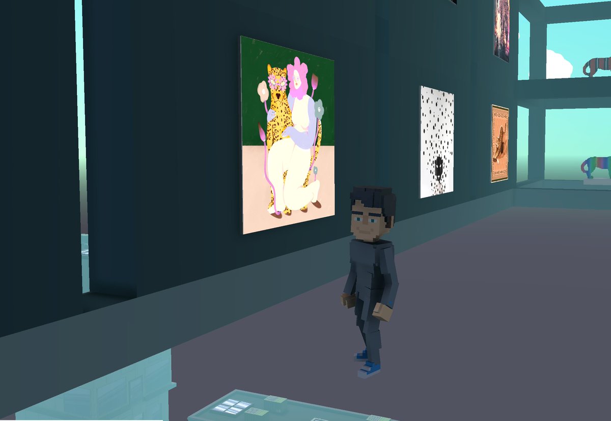 UmeMakio's tweet photo. @TheSandboxGame @jagfriends_nft I just finished my quest on 
@jagfriends_nft

 experience on the #sandboxalphaS3 for a chance to win a Season 3 Alpha Pass! Here I am in Legendaries Room, check out my screenshot!

#jaguarfriends https://t.co/6Kv3KLU3oZ