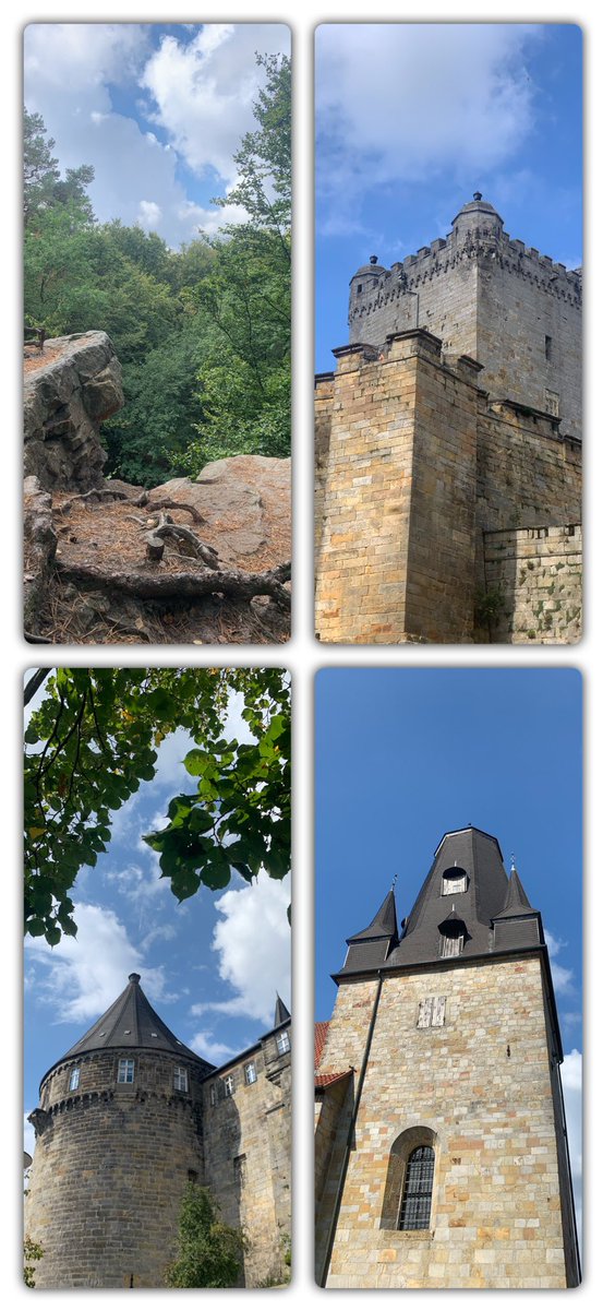 Vandaag even de grens over  🇩🇪 …. #BadBentheim #wandelen #TruusWijnen #bentheimerwald #steengroeves #zandsteen #gegarandeerdonregelmatig #kasteel