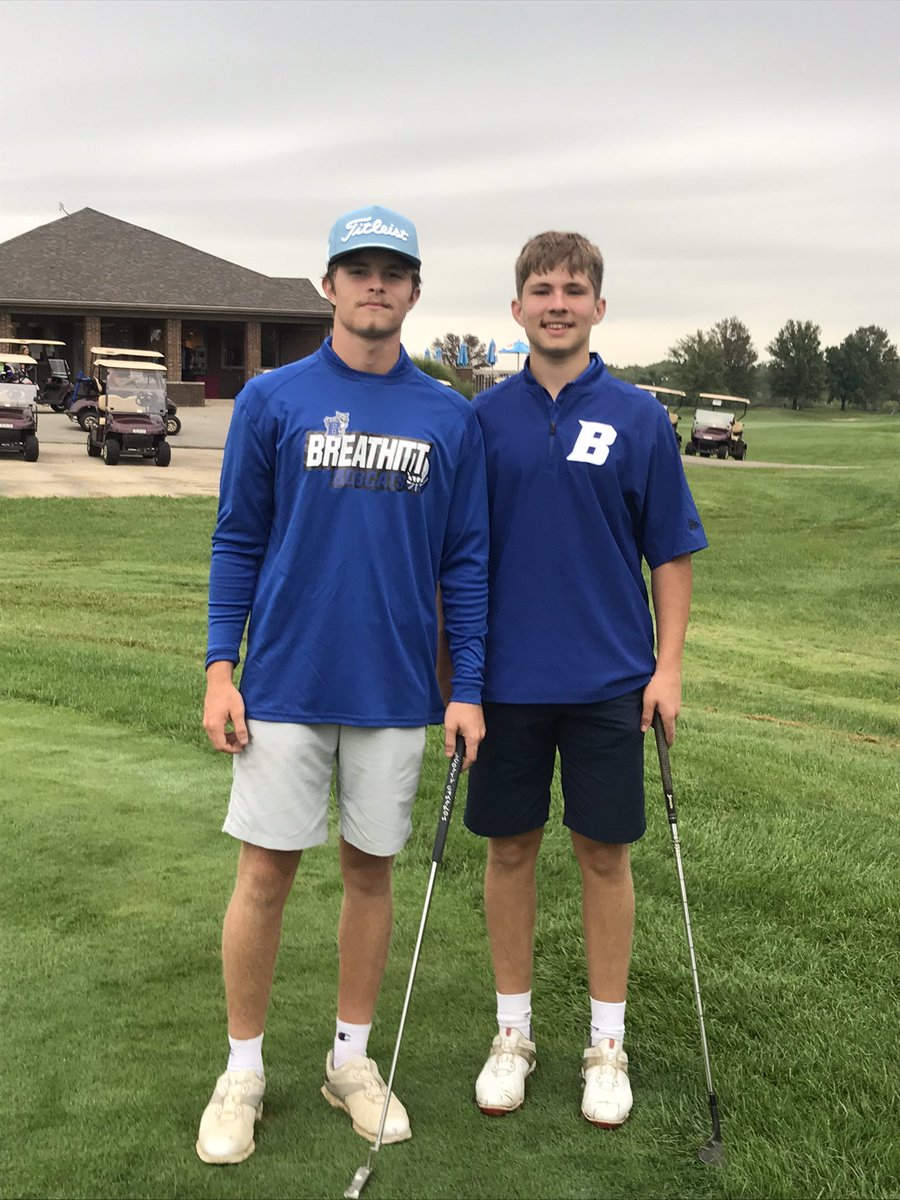 byronbellamy's tweet photo. All-A Golf State Tourney. Luke’s last go around hopefully 1 more for Isaac https://t.co/gQbEEwDWGQ