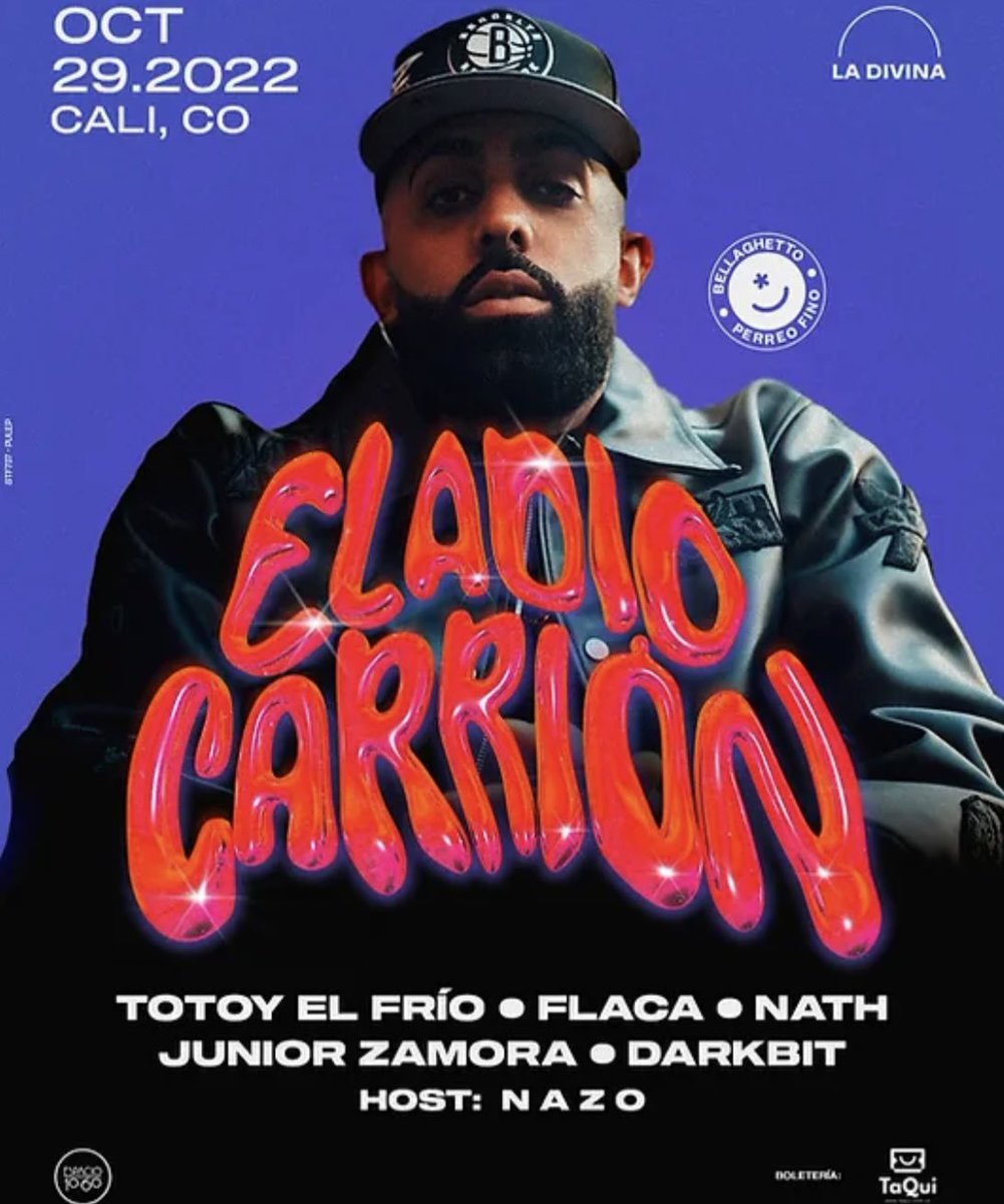 malabarsound's tweet photo. 🔥 Cali se prepara para una noche de puro flow y perreo fino @eladiocarry_on 💥 https://t.co/uDFW4vwMqB