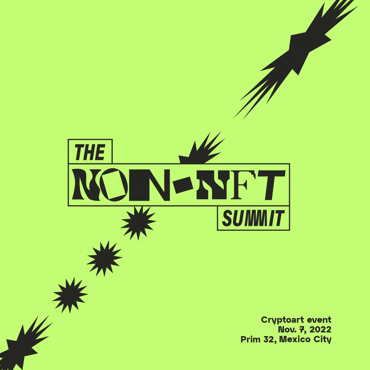The NonNFT Summit tweet media