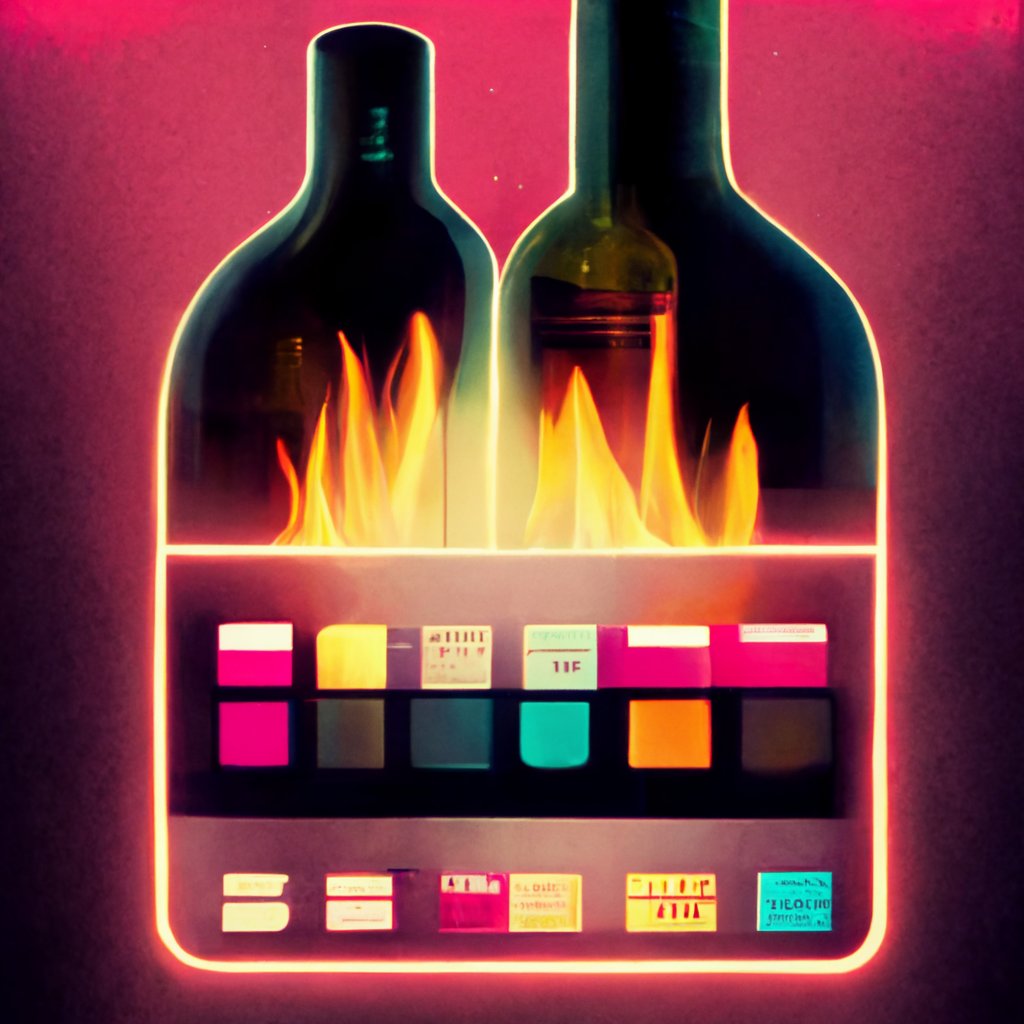 telesomm's tweet photo. Today we've been teaching #midjourney art ai about the future of wine &amp; raising $ for the Roots Fund. 

Go check out our Instagram stories &amp; donate to the Roots Fund! 

For every $5s donated to change the face of wine, we'll teach the AI a wine concept and share it out 🧡 https://t.co/Z51aQOGrpn