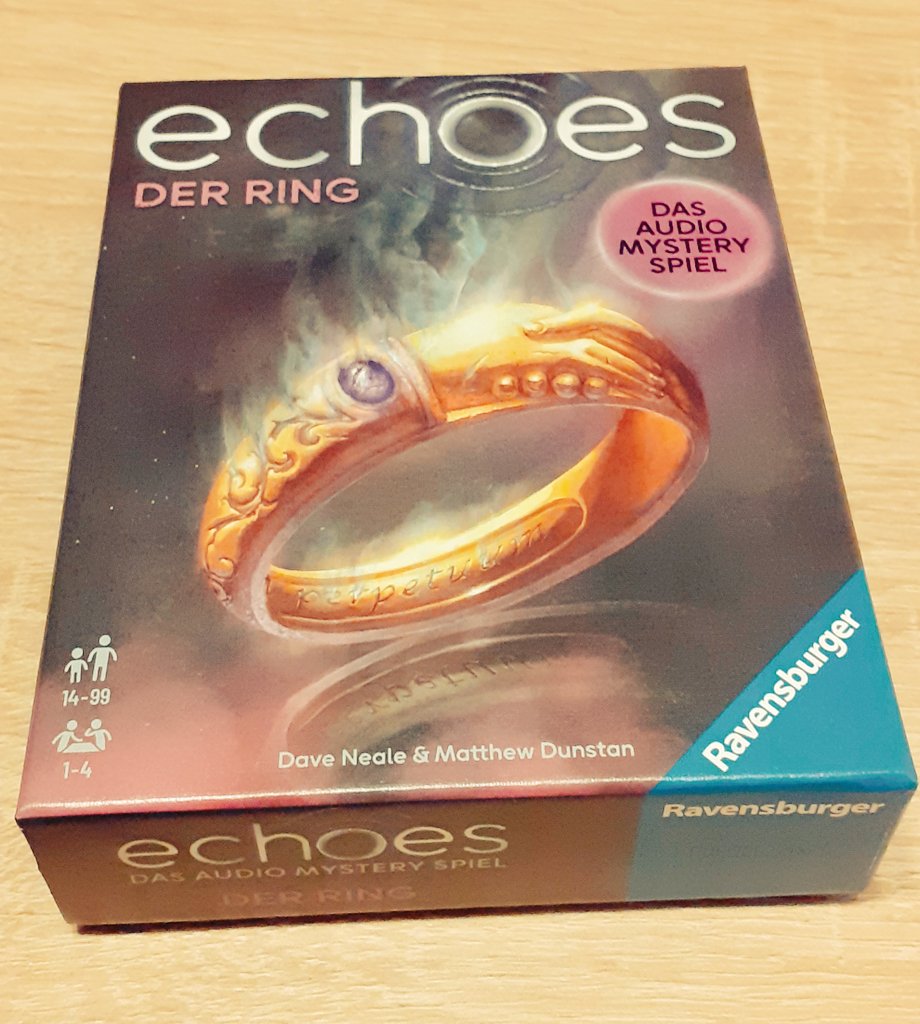 Sibi30015224's tweet photo. Zum Ausklang des Wochenendes den vierten Teil der #echoes Reihe gespielt. #DerRing hat uns wieder gut gefallen, wie auch schon die drei Vorgänger. Das waren immer ~45 Minuten nette Unterhaltung. Die Reihe geht hoffentlich weiter. Einfaches aber unterhaltsames Spielprinzip 😀 https://t.co/ECpHGPs5PY