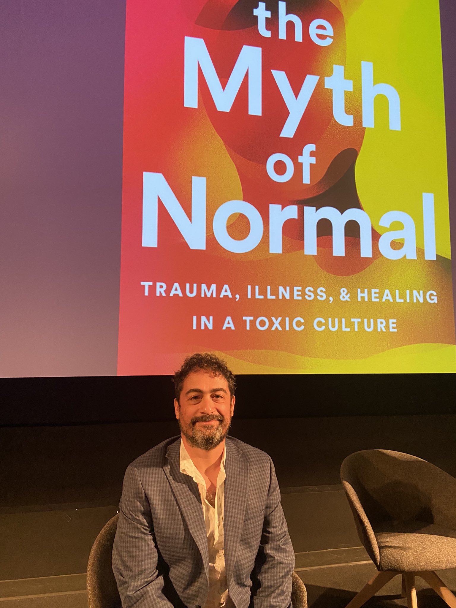 Aaron Maté on Twitter "Vancouver launch for DrGaborMate and