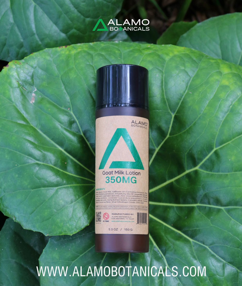 AlamoBotanicals's tweet photo. We recommend our Goat Milk Lotion to all ages and lifestyles. If you aim to have smooth healthy skin, simply apply our creamy Goat Milk Lotion daily. https://t.co/vislRTxA5Z
