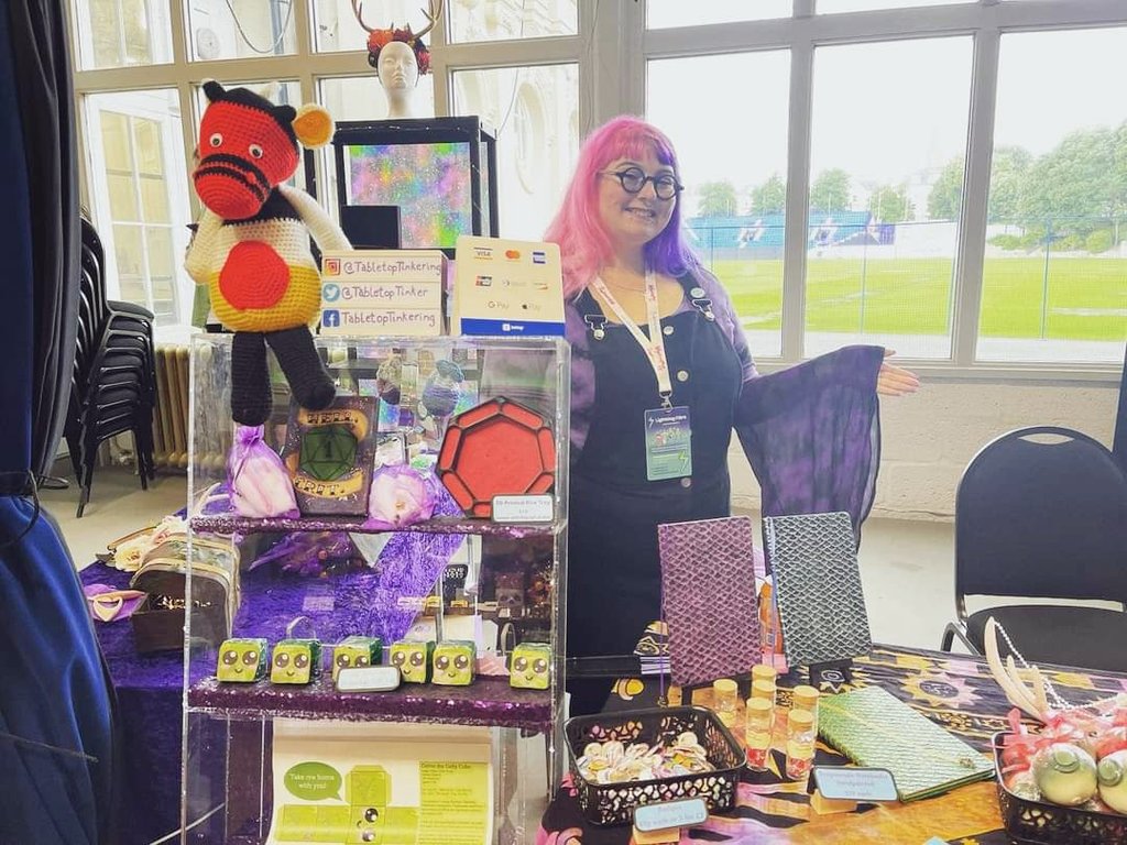 ChaosGrublet's tweet image. Thank you so much to everyone who supported my business at @wyntercon this weekend. Leftover con stock will be hitting Etsy in the next few days so keep your eyes peeled 👀

Now I'm gonna go crash for 24 hours.

#smallbusiness #supportsmallbusiness #handmade #etsy #DnD #tabletop