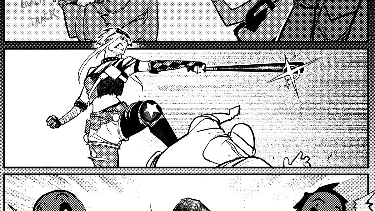 Today is #HarleyQuinn 30th birthday?!
Got a chance to draw her officially last year on my very first published comic with the amazing @dennisculver in Future State: Gotham #4
