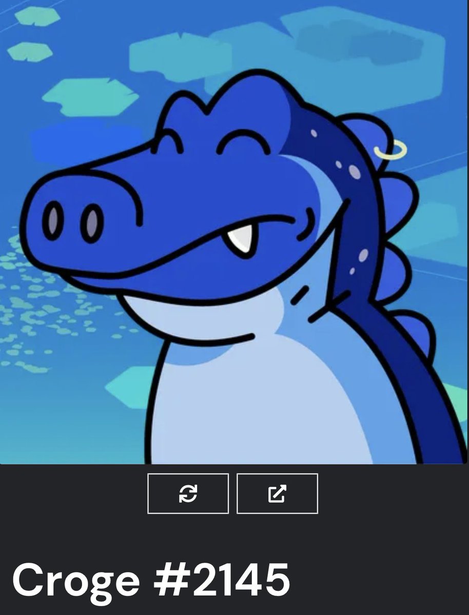 Giving away this free #NFT to one lucky winner!!  All you have to do:
1. Follow
2. Retweeet this post 
3. Tag 3 people in the post!! 
winnner to be announced Tuesday Am!!! #Crogecoin #cro #giveaway #Competition