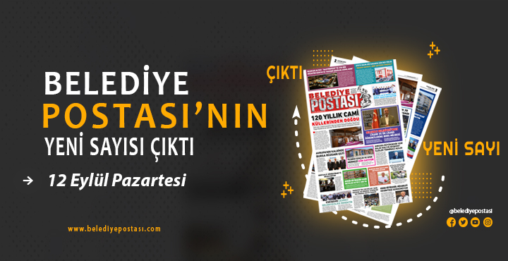 BELEDİYE POSTASI’NIN YENİ SAYISI ÇIKTI
<a href="/s_soranlar/">Sadrettin Soranlar</a> 
👇Okumak İçin👇
belediyepostasi.com/belediye-posta…