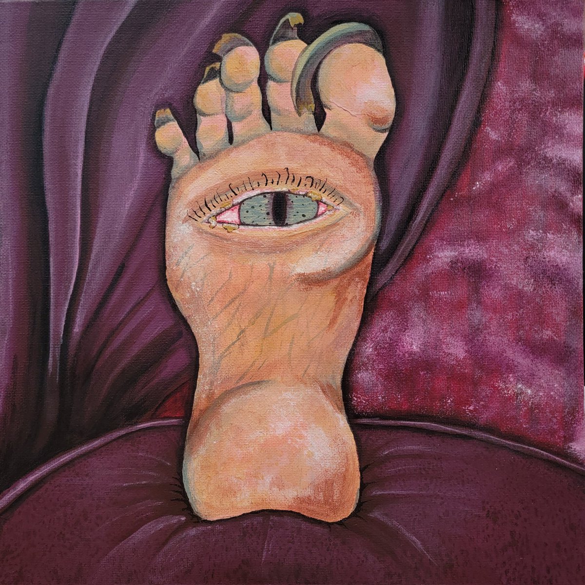 GrhianneA's tweet photo. As promised, new art! Gaze into My Sole is complete, and ready to show off. Hoping it makes a good impression at Festival of Freaks in October 😎
#art #artist #newart #weirdcore #weirdart #festivaloffreaks #festivaloffreaksoklahoma #localart #okcart #okcartist #okart #okartist https://t.co/xGJSJI4qfX