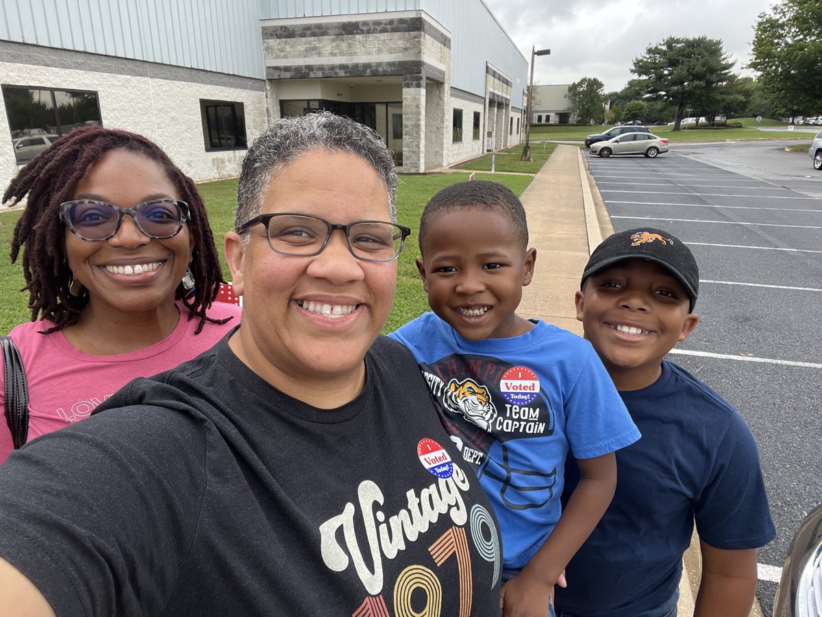 If you would like to VOTE EARLY you still have time to do so until 7pm tonight. 

We voted today so we can greet folks voting on Primary Day, Tuesday, September 13th. 

Why would you vote early?

#kerrievelynharris #keevha #keevha_de #earlyvoting #vote #weare32 #primary2022