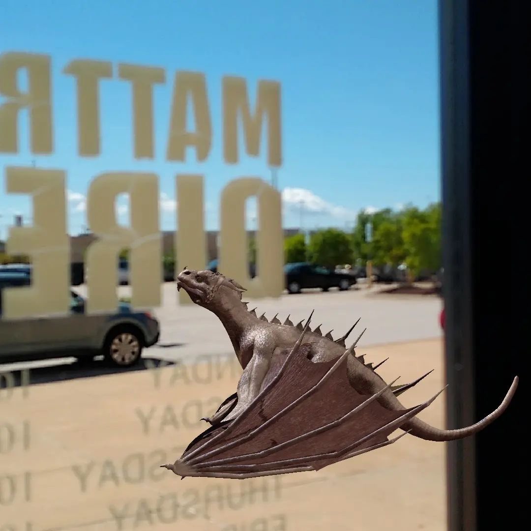 stlmattress's tweet photo. Repost 
•
How's baby dragon training going? I left him alone for one minute and he snuck outside, started to cross the street by himself and tried to eat a customer. #dragonproblems #dragon #sleeprules #mattressdirect #HouseOfTheDragon https://t.co/3fWEbbu1lC