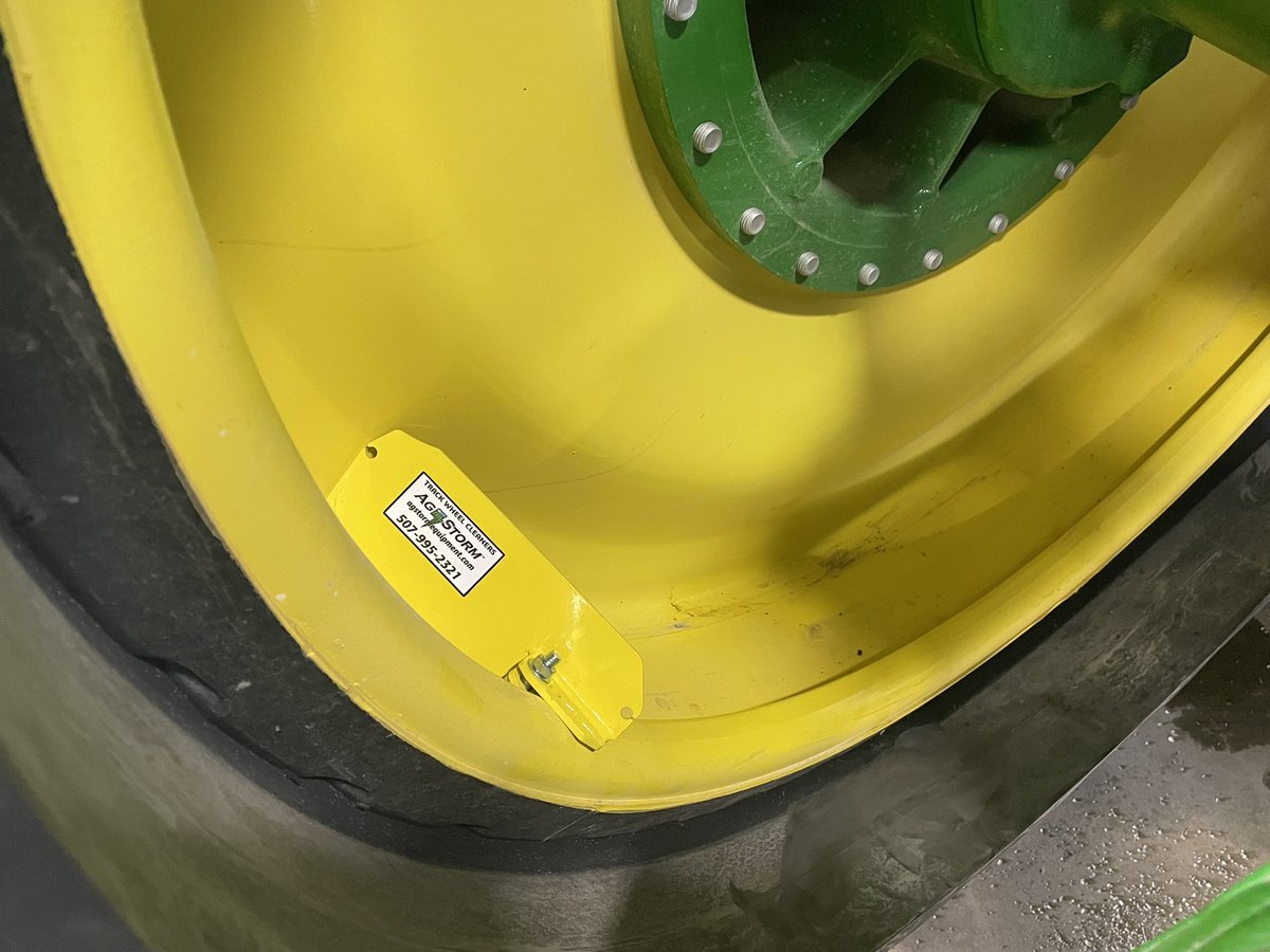 collegeboy75's tweet photo. ‘22 and newer Deere RT rims are different. Luckily the team @AgStormLLC had been out earlier this spring to measure the old and new rims. New design. Hope these hold better than the other style. https://t.co/kA5wsMSxbb