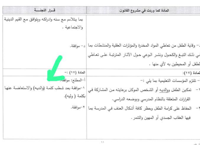 Salmanims's tweet photo. تم اجراء تعديلات واقرار مشروع #قانون_حقوق_الطفل من قبل اللجنة النيابية المشتركة. للاسف  تم مصادرة حق الام في ان يكون لها رأي في تعليم ابناءها! 
الام التي تلد وتربي وتكدح وتدرس وتعمل داخل البيت وخارجه، الام التي ندعي تكريمها نستثنيها من الحق ان يكون لها رأي في تعليم ابناءها! https://t.co/cEyca6hvYc