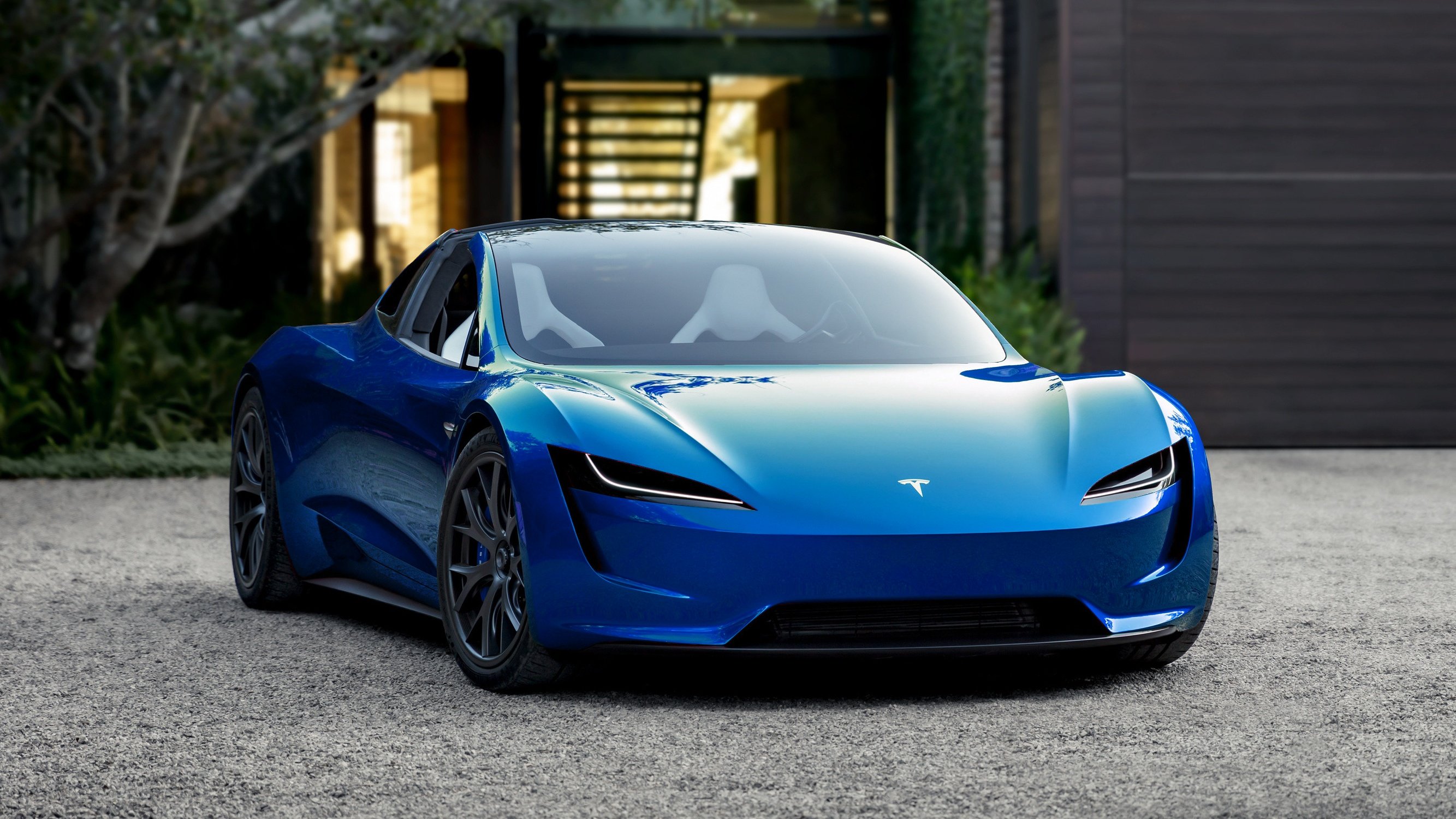 Tesla roadster blue deals
