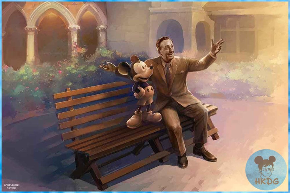 the_hkdg's tweet photo. In honor of Disney #100YearsofWonder, Hong Kong Disneyland will unveil a Walt and Mickey Statue behind the #CastleofMagicalDreams in 2023.

#Walt #WaltDisney #WaltandMickey #WaltandMickeyStatue #PartnerStatue
#hkdl #hkdisneyland #hongkongdisneyland #香港ディズニーランドホテル https://t.co/1GcZz8F4eQ