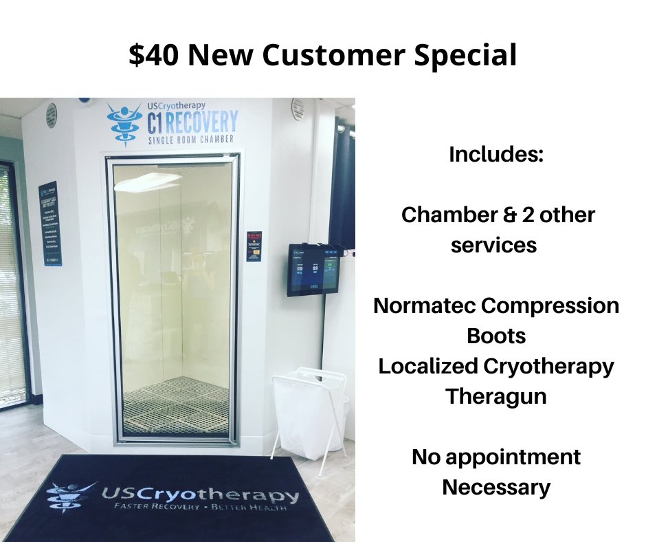 uscryokalamazoo's tweet image. Looking to try our Cryotherapy? We offer a first time customer special where you can try 3 of our services for only $40! #uscryotherapykalamazoo #bettereveryday #firsttimecustomer