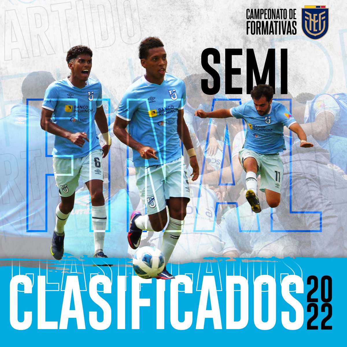 UCformativasec's tweet photo. 🔝| Clasificados a SEMIFINAL después de una gran victoria en la ciudad de #Cuenca 

¡FELICITACIONES EQUIPO!

#FamiliaCammarata
#TodosPorCatólica
#FormativasUCatólica https://t.co/Q4phoPLV2n