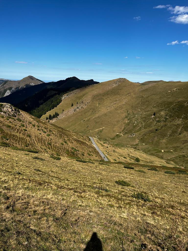 Well that was fun! Day one complete… and it wasn’t even a full day. #shvelo Tour of the Pyrenees at Port de Balès.