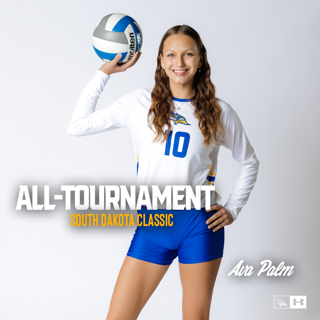 CSUB_Volleyball's tweet photo. The whole team came together this weekend, but we're happy to announce that Ava Palm earned All-Tournament honors for her all-round, standout performance! Way to go, Ava!
#daretobedifferent https://t.co/IHv4D1WSZY